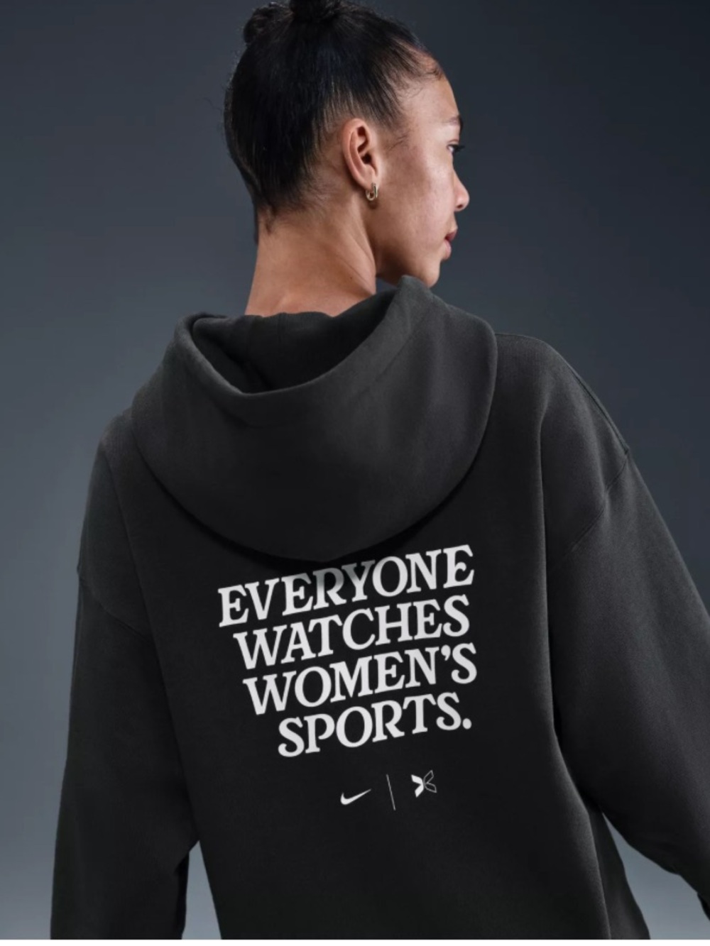 NWT Nike by TOGETHXR Everyone Watches Women's Sports Pullover Hoodie
